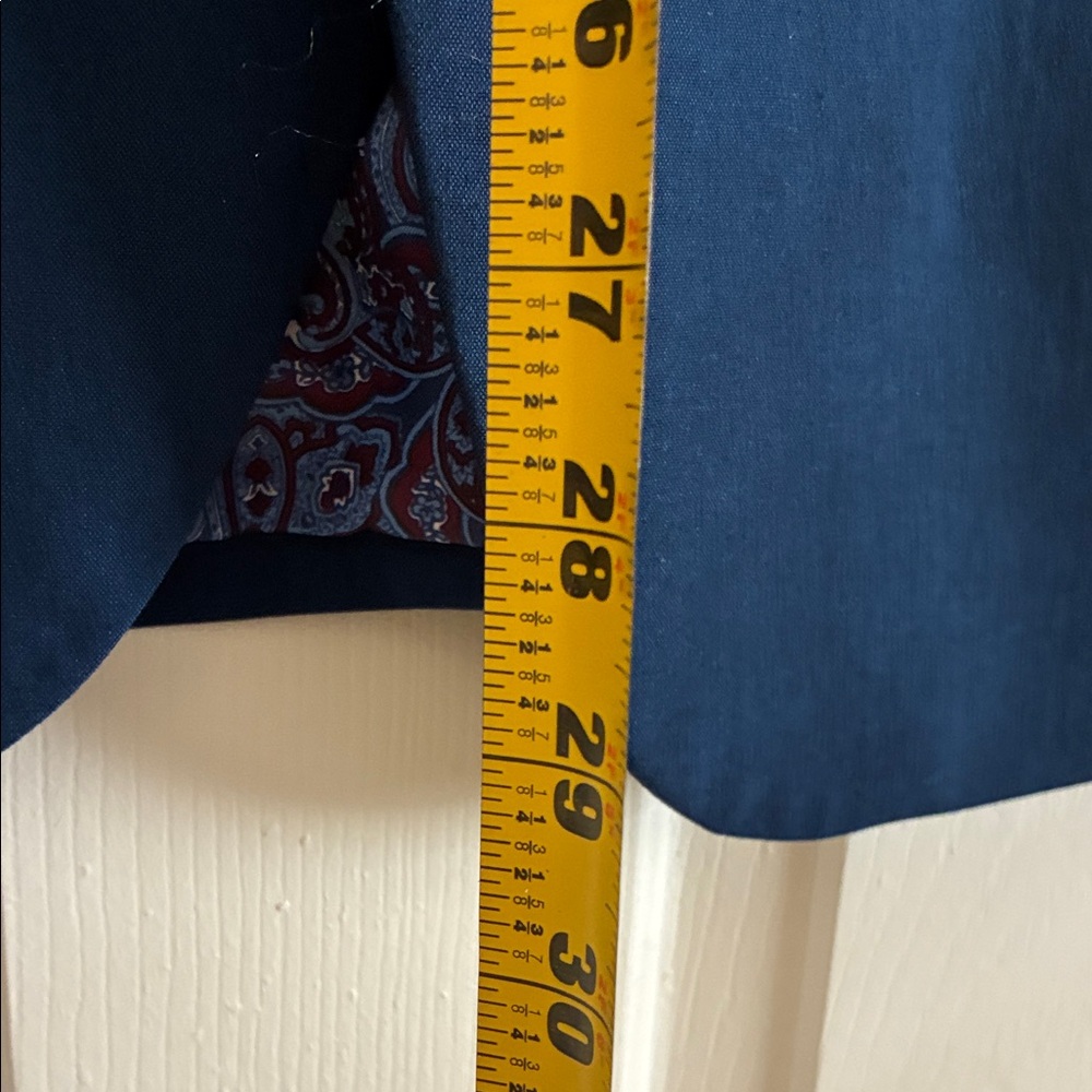 Adolfo Dark Blue Men's Blazer - Picture 5 of 9